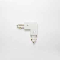 100% Light UK Track 90° Corner Connector Accessory | All Square Lighting