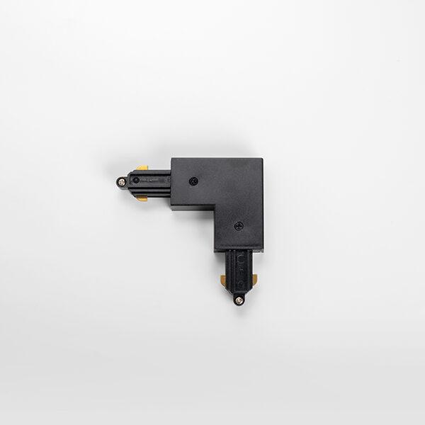 100% Light UK Track 90° Corner Connector Accessory | All Square Lighting