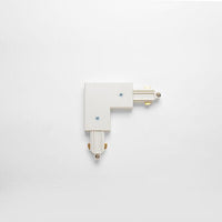 100% Light UK Track 90° Corner Connector Accessory | All Square Lighting