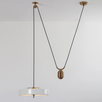 Bert Frank Revolve Rise & Fall Pendant Light | All Square Lighting