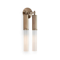 J.Adams & Co Flume Double Wall Light | All Square Lighting