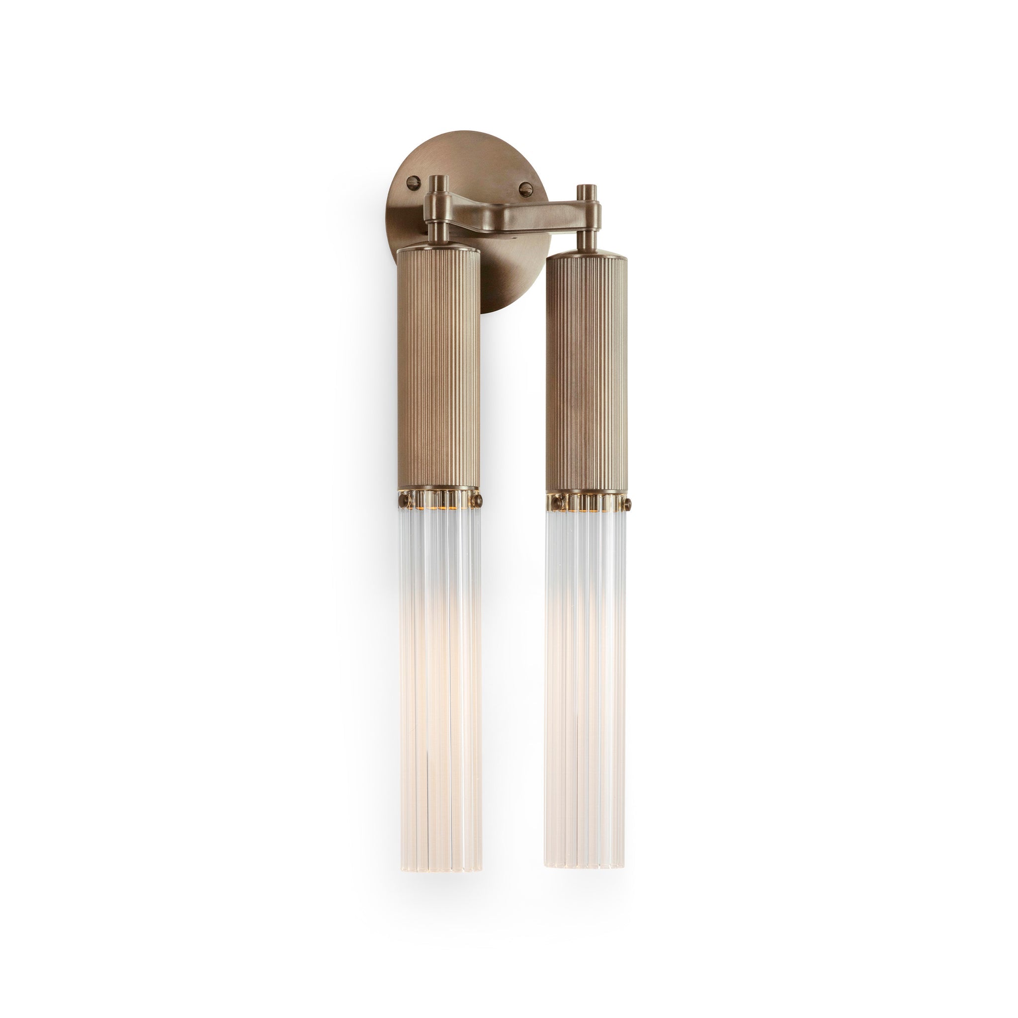 J.Adams & Co Flume Double Wall Light | All Square Lighting