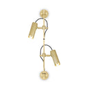 J.Adams & Co Spot Double Rail Wall Light | All Square Lighting