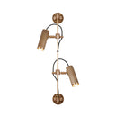 J.Adams & Co Spot Double Rail Wall Light | All Square Lighting