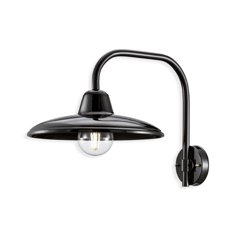 Ferroluce B&W C2337 Wall Light | All Square Lighting