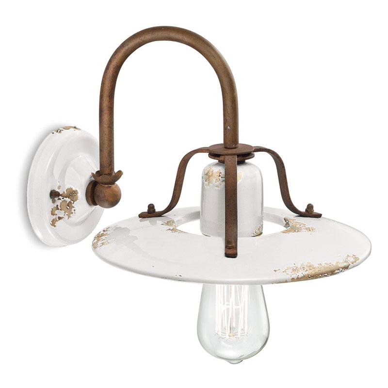 Ferroluce Country C1440 Wall Light | All Square Lighting
