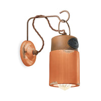 Ferroluce Industrial C1621 Wall Light | All Square Lighting