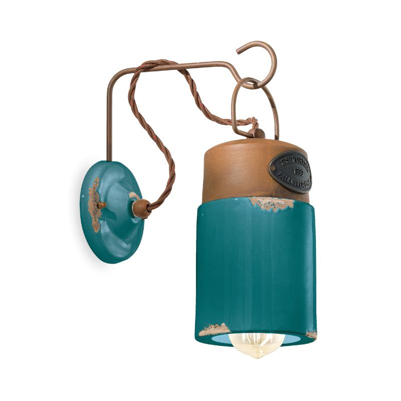 Ferroluce Industrial C1621 Wall Light | All Square Lighting