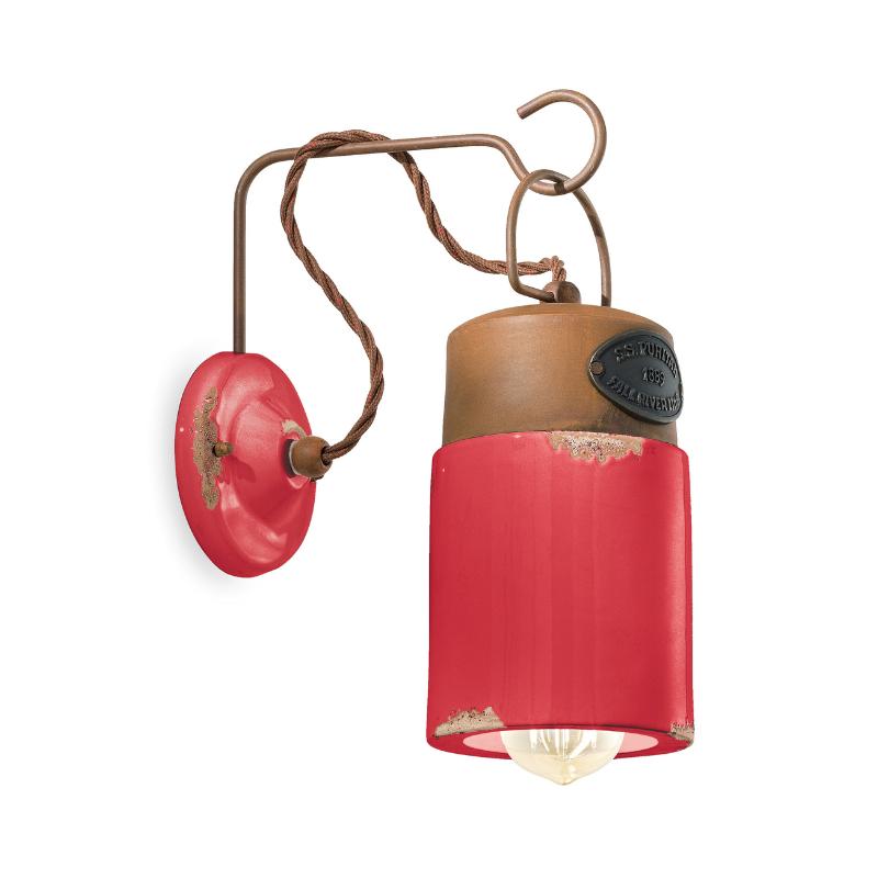 Ferroluce Industrial C1621 Wall Light | All Square Lighting