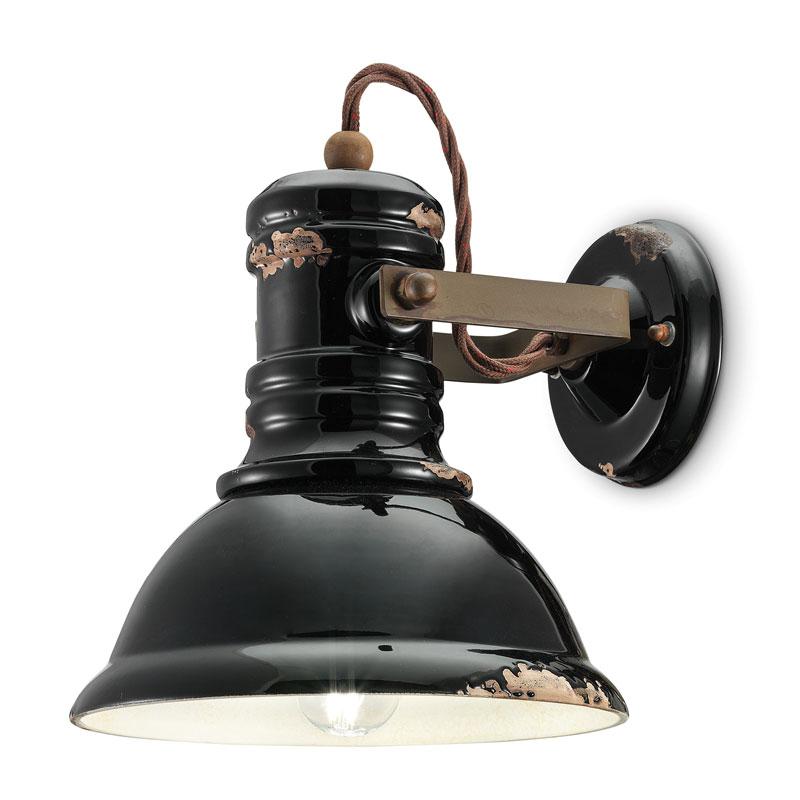 Ferroluce Industrial C1693 Wall Light | All Square Lighting