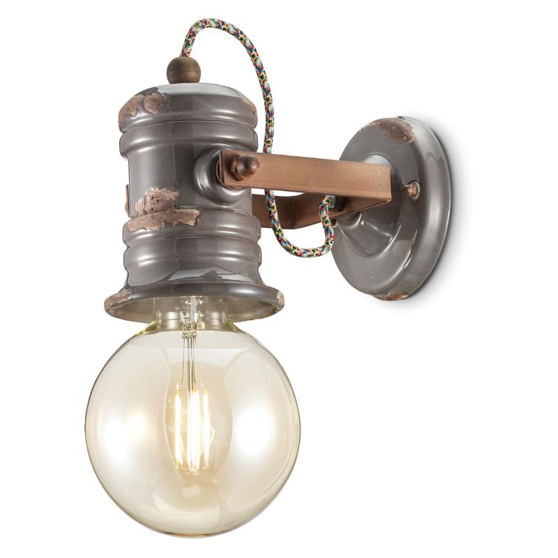 Ferroluce Urban C1843 Wall Light | All Square Lighting