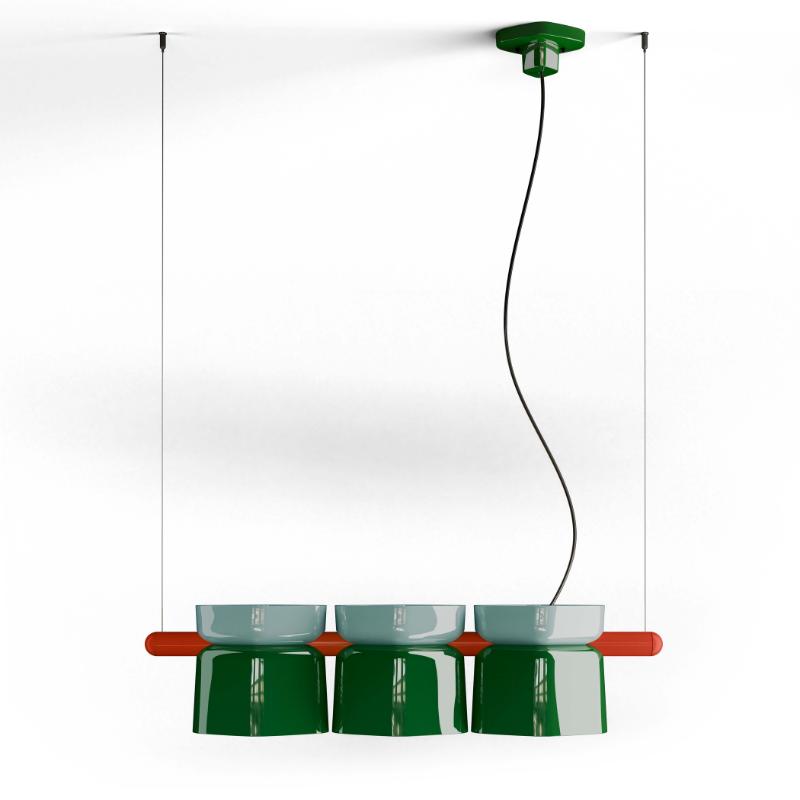 Ferroluce Yakitori C2790 Pendant Light | All Square Lighting