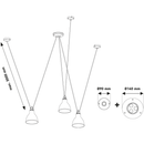 Les Acrobates De Gras N°325 Pendant Light