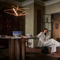 RUBN Bloomsbury Wide Pendant Light | All Square Lighting