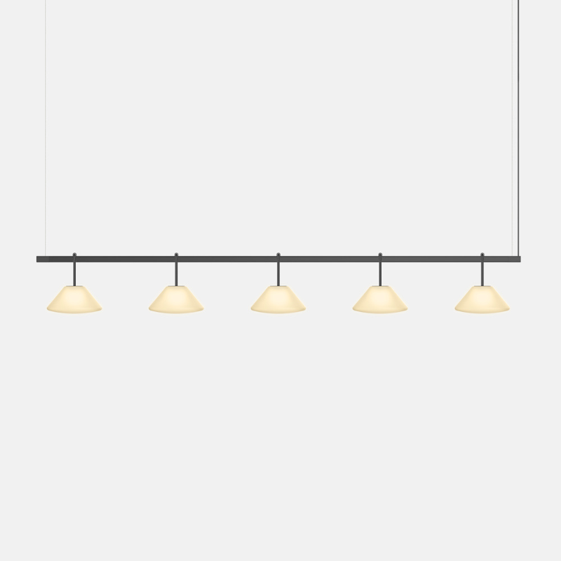 RBW Highline 8’ 5 Head Pendant Light | All Square Lighting