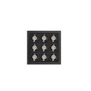 Arkoslight Black Foster Micro 3x3 Downlight | All Square Lighting