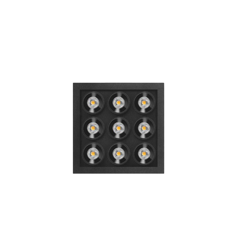 Arkoslight Black Foster Micro 3x3 Downlight | All Square Lighting