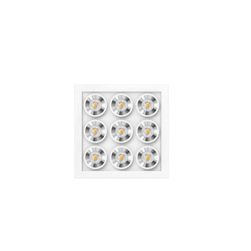 Arkoslight Black Foster Micro 3x3 Downlight | All Square Lighting