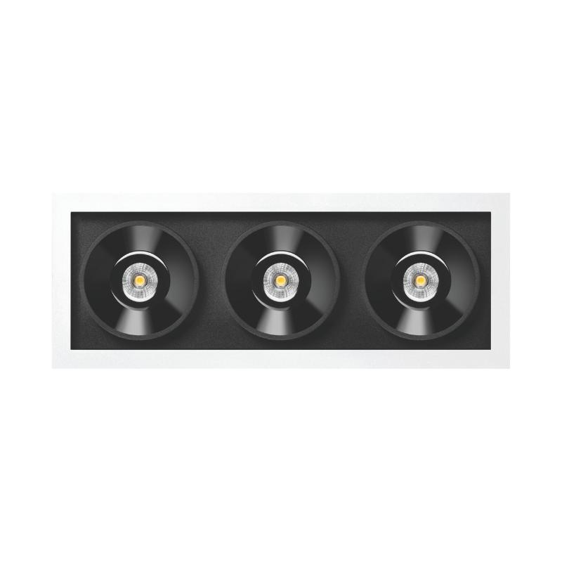 Arkoslight Black Foster 3 Downlight | All Square Lighting