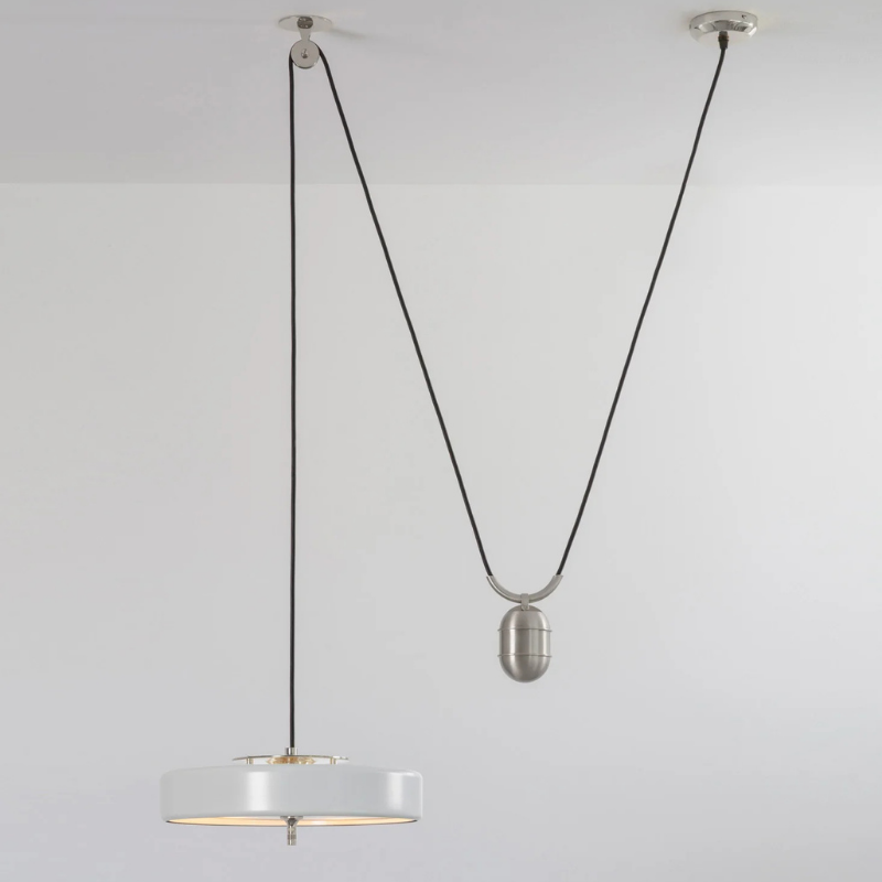Bert Frank Revolve Rise & Fall Pendant Light | All Square Lighting