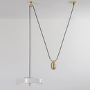 Bert Frank Revolve Rise & Fall Pendant Light | All Square Lighting