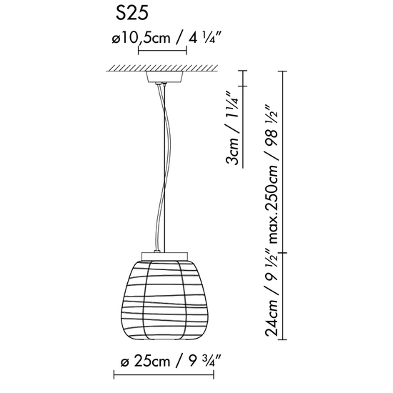 Misko S25 Pendant Light
