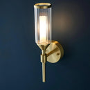 Elara Ribbed Frost Wall Light