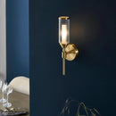 Elara Ribbed Frost Wall Light