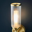 Elara Ribbed Frost Wall Light