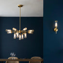 Elara Ribbed Frost Wall Light
