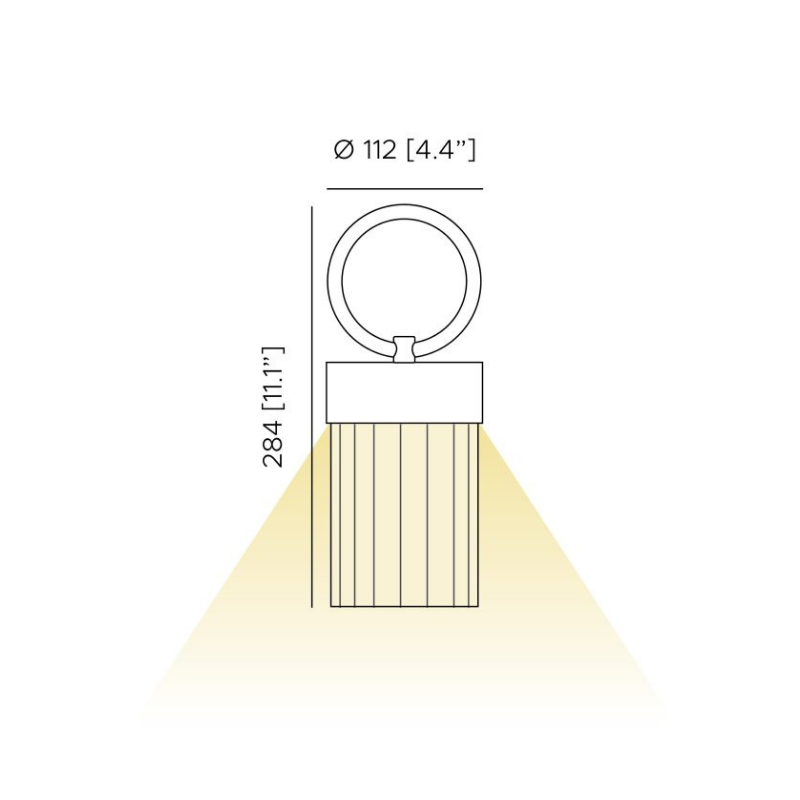 Claretta Portable Table Lamp