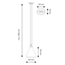 Les Acrobates De Gras N°322 Pendant Light