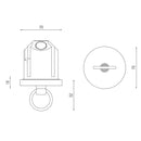 Box P 57 7010 Ring Ceiling Rose