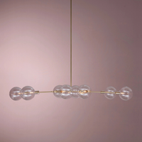 Ora 8 Asymmetrical Chandelier Pendant Light