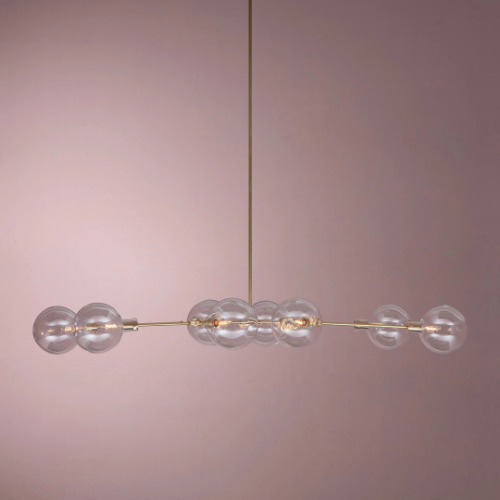 Ora 8 Asymmetrical Chandelier Pendant Light