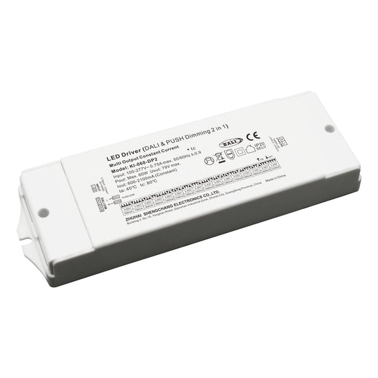 60W LED Driver DALI2 DT6 600-2100mA