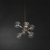 Ora 6 Compact Chandelier Pendant Light
