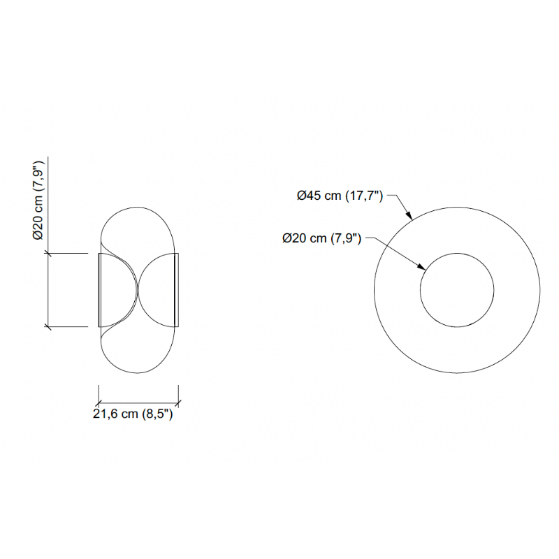 Fuji Alabaster Wall Light