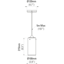 Tobo Porcelain 215 Pendant Light