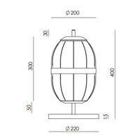 Pull Table Lamp