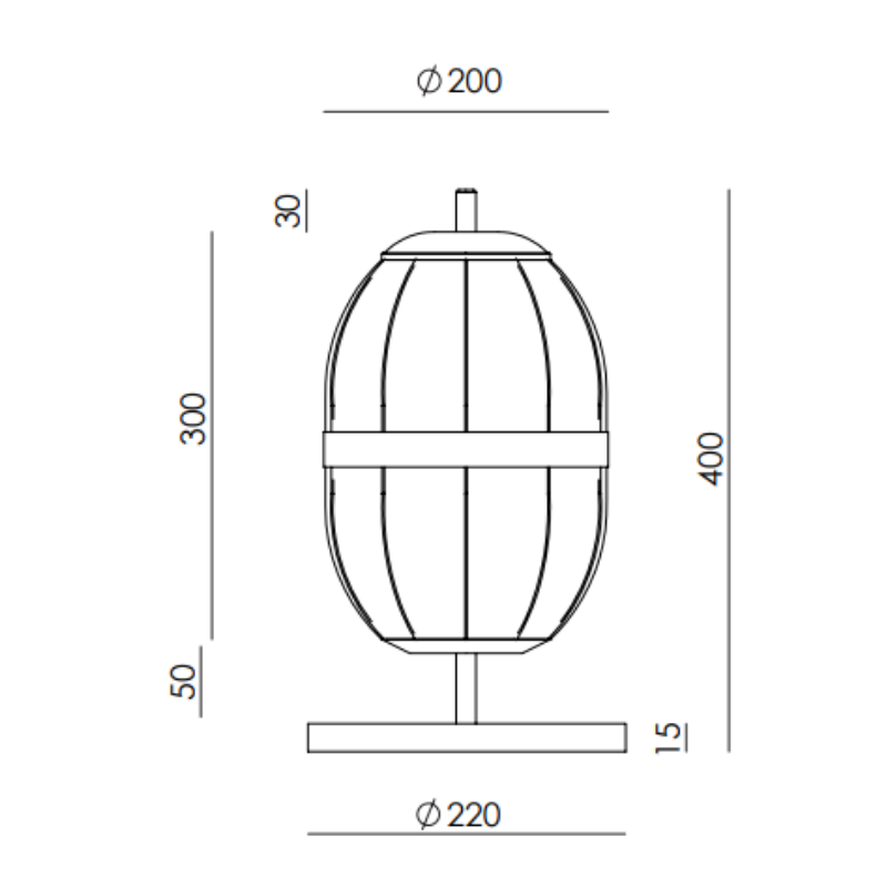 Pull Table Lamp