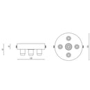 Pulo Box X5 Grip Ceiling Rose