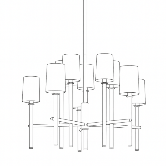 Belvedere Chandelier Pendant Light