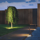 Solid Outdoor Bollard Light