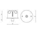 Pulo Pari Grip Ceiling Rose