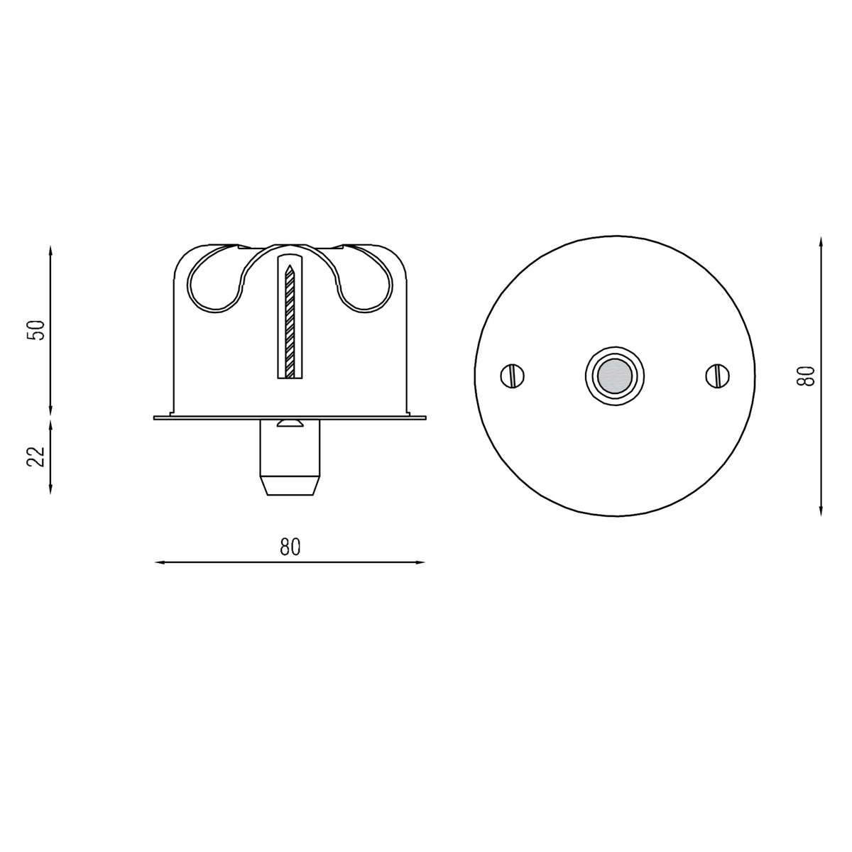 Pulo Pari Grip Ceiling Rose