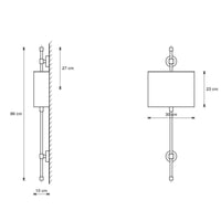 Bowery Long Wall Light