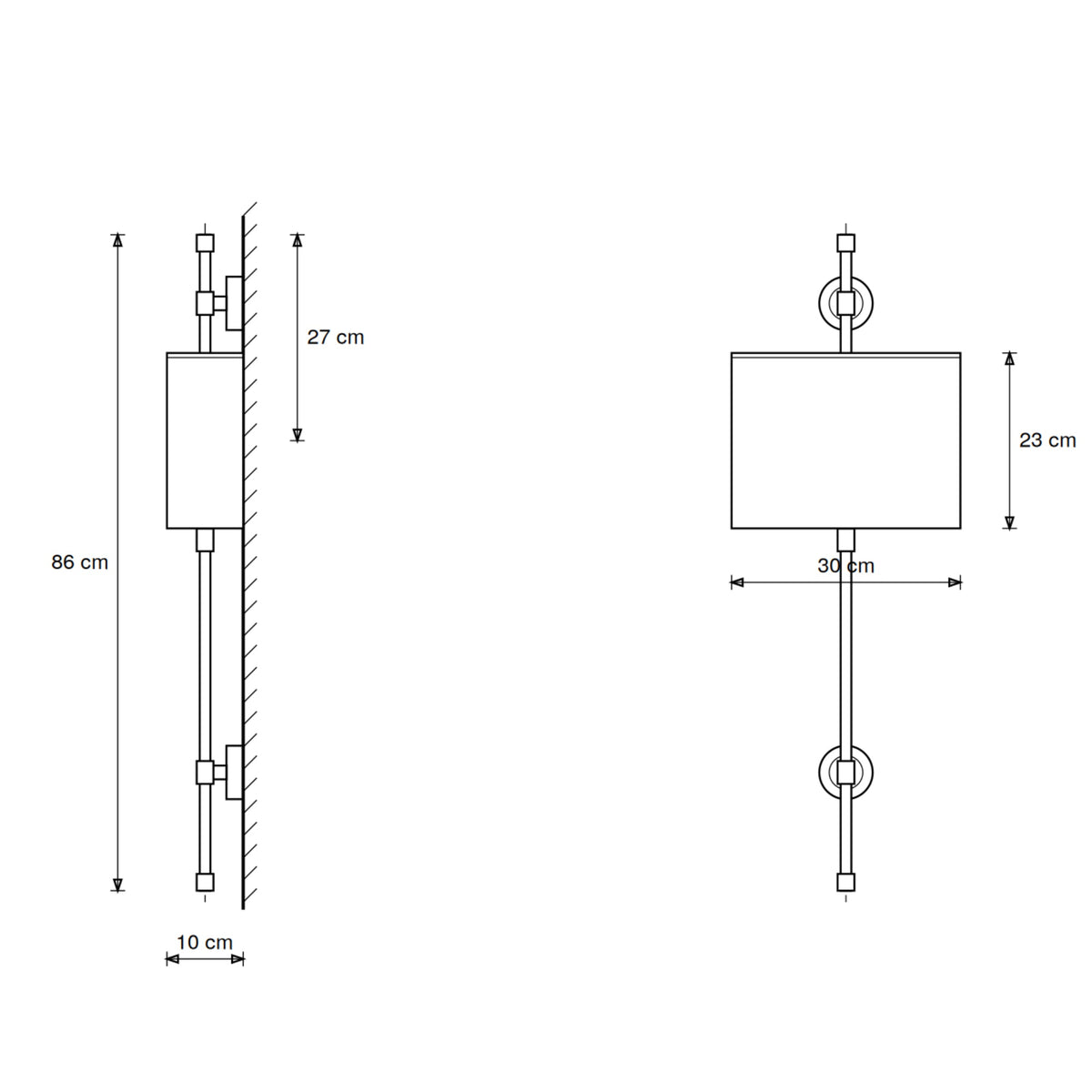 Bowery Long Wall Light