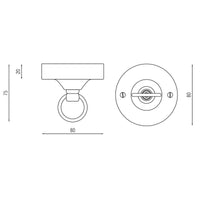 Pulo High Ring Ceiling Rose