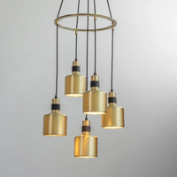 Bert Frank Riddle Cluster 5 Pendant Light | All Square Lighting